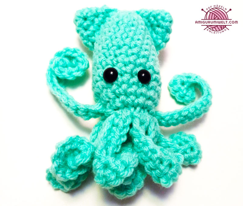 Baby Tintenfisch Häkeln Anleitung für Anfänger (3)