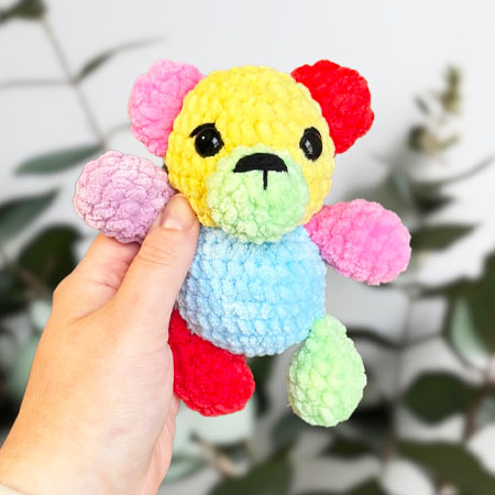 Clown Bär Häkeln PDF Anleitung Kostenloses (2)