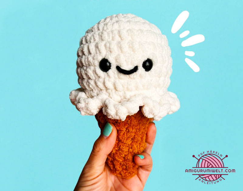Irene das Eiscreme Häkeln Spielzeug PDF Anleitung (2)