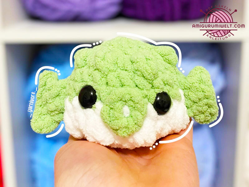 Kugelfisch Häkeln Anleitung für Anfänger (2)